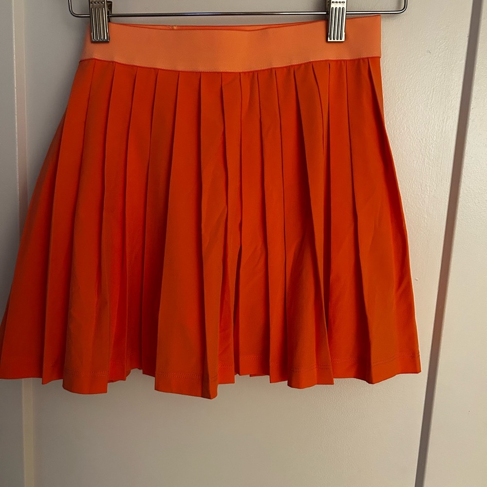 Athleta Vibrant Orange Mini Skirt